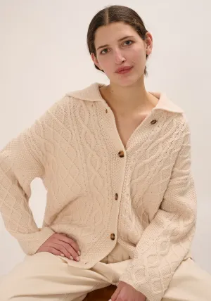 Abelina Merino Wool Cardigan