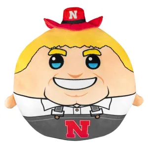 Nebraska Huskers Herbie 12" Mascot Kiri Cloud Pillow Plushie