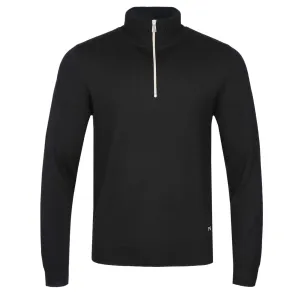 Paul Smith Half Zip Knitwear in Black