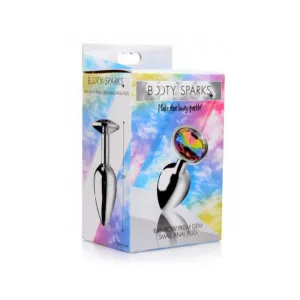 Rainbow Prism Gem Anal Plug - Small