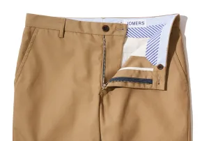 Rudyard (Slim) - English Khaki Poplin Chino