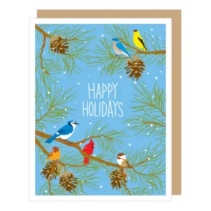 Winter Birds Holiday Boxed Cards